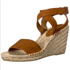 Via Spiga Wedge Espadrille Strappy Heel Sandal